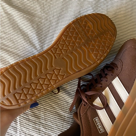 adidas VL court bold sneaker brown suede - Picture 5 of 11